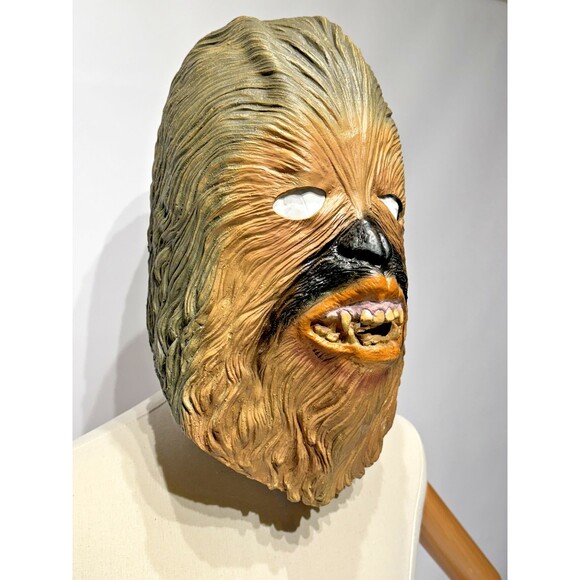 2010 Official Lucasfilm Star Wars Chewbacca Wookiee Latex Mask Halloween (A5) - Picture 2 of 11